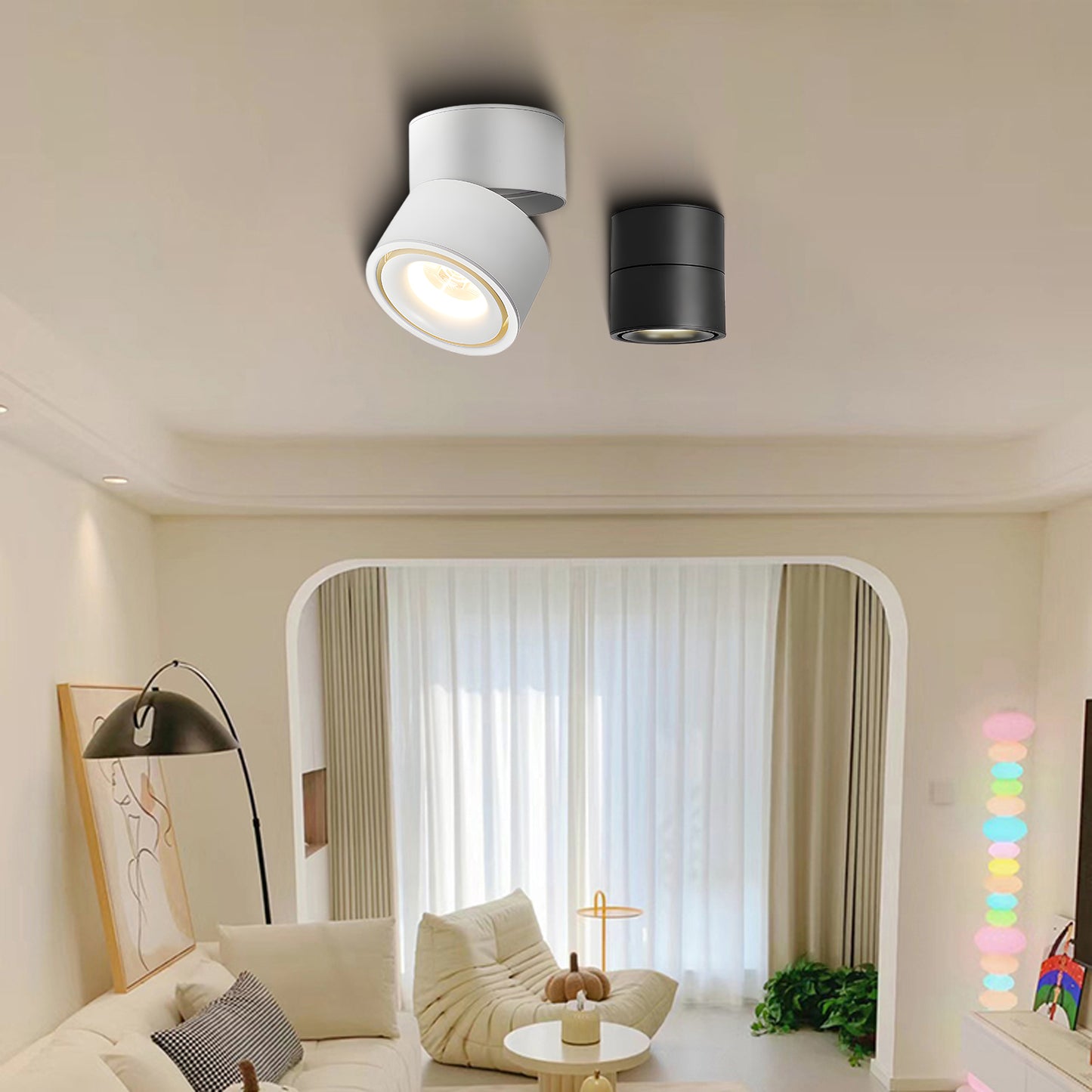 Rotatable Spotlight Modern Metal Ceiling Light