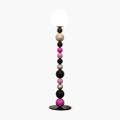 Round Balls Stacking Modern Crystal Floor Lamp