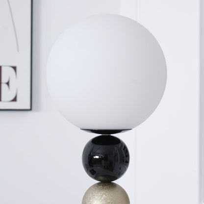 Round Balls Stacking Modern Crystal Table Lamp