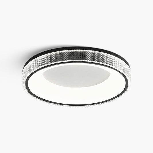 Round Shape Flush Modern Metal Ceiling Light