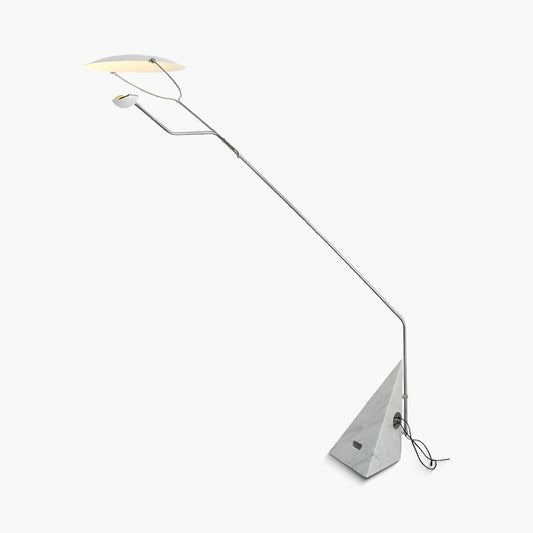 Salocchi Marble Modern Steel Floor Lamp