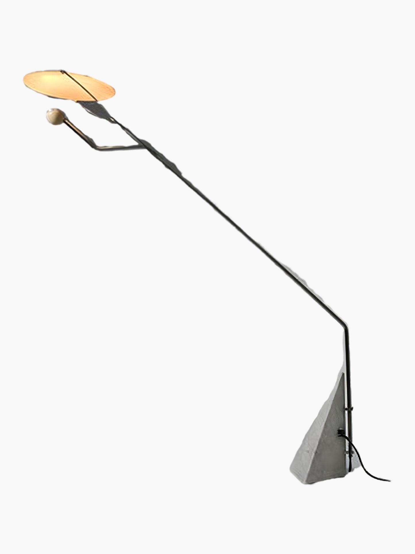 Salocchi Marble Modern Steel Floor Lamp