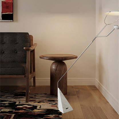 Salocchi Marble Modern Steel Floor Lamp