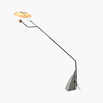 Salocchi Marble Modern Steel Floor Lamp