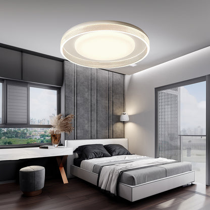 Satco Blink Plus Contemporary Metal Ceiling Light