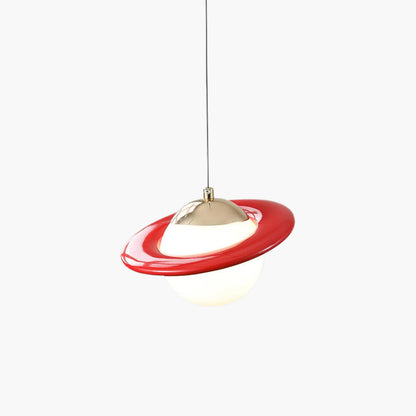 Saturn Planet Modern Crystal Pendant Lamp