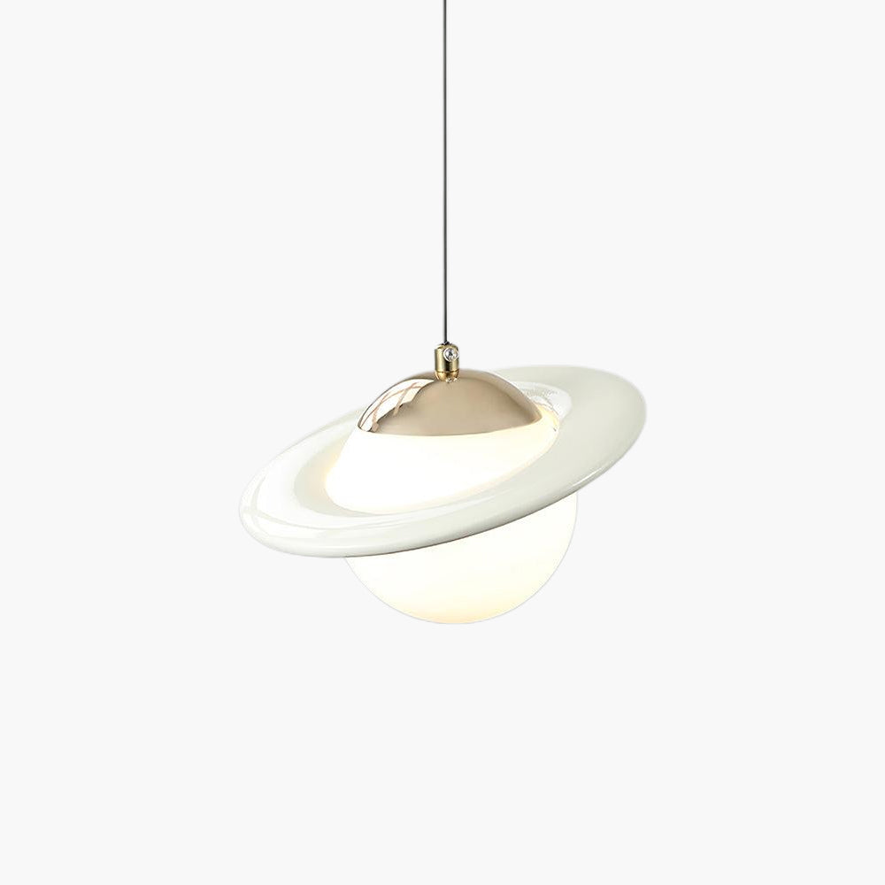 Saturn Planet Modern Crystal Pendant Lamp