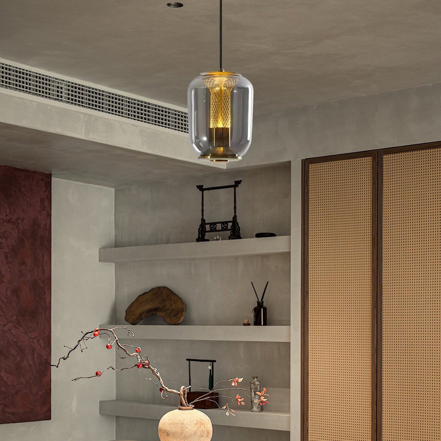 Savannah Eclectic Crystal Pendant Lights