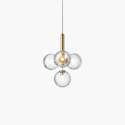 Scandiluxe Vintage Crystal Pendant Lamp