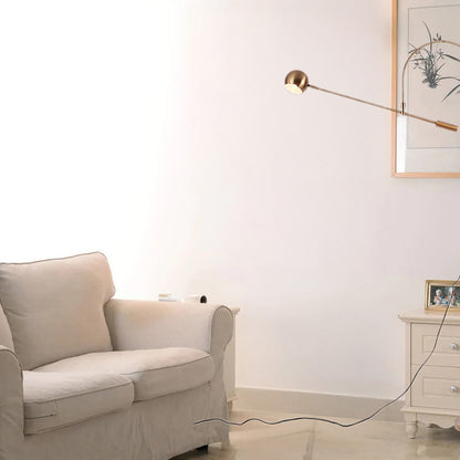 Scandinavian Metal Floor Lamp