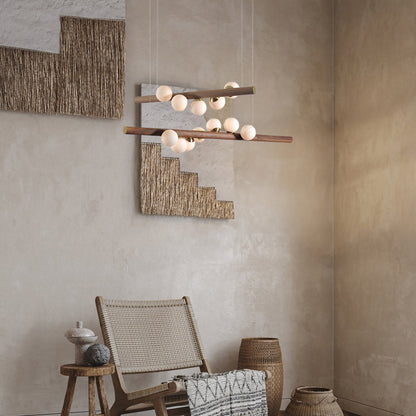 Scandinavian Wooden Pendant Lamp