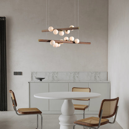 Scandinavian Wooden Pendant Lamp