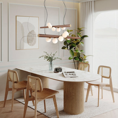 Scandinavian Wooden Pendant Lamp