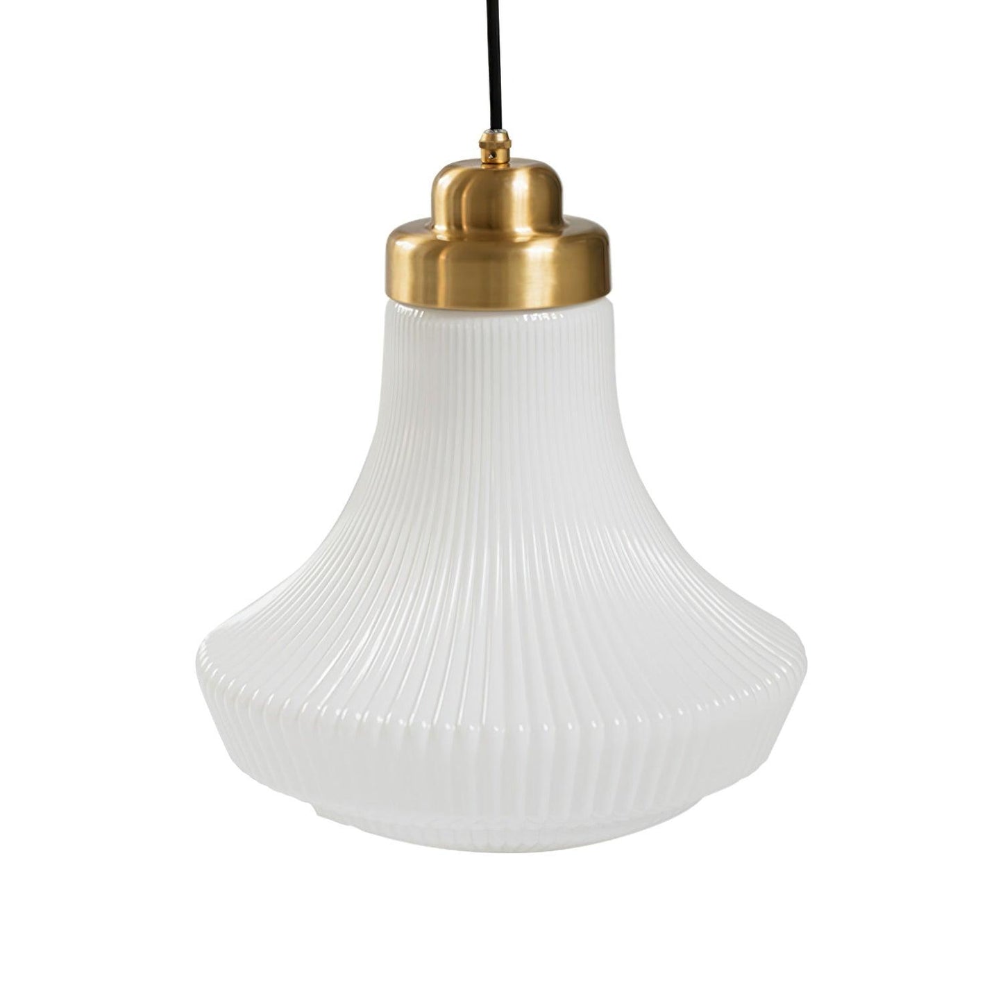 Schoolhouse Minimalist Crystal Pendant Light