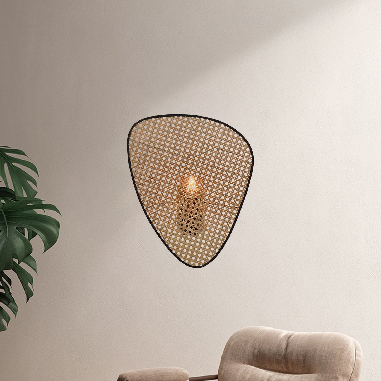 Screen Cannage Sconce