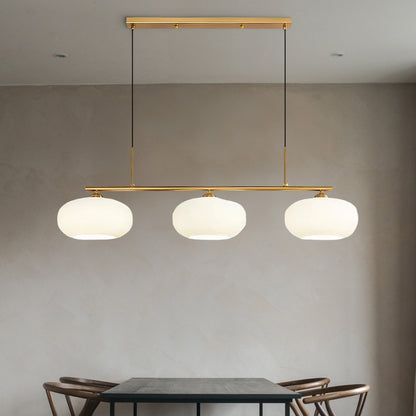 Sculptural Modern Crystal Pendant Light