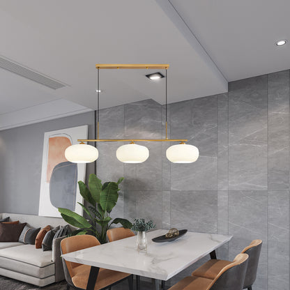 Sculptural Modern Crystal Pendant Light