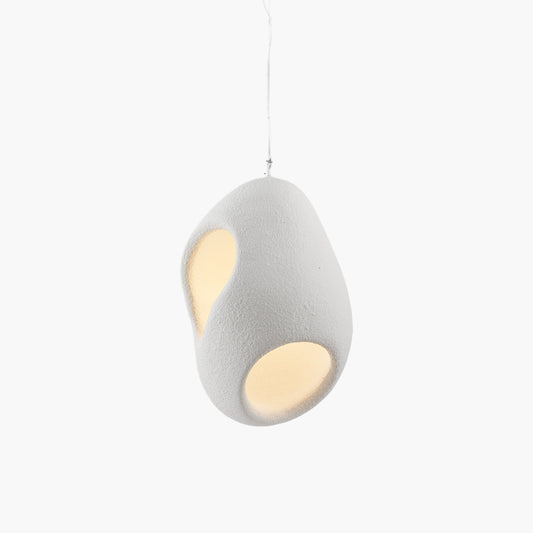 Sculptural Japandi Luxury Metal Pendant Lamp