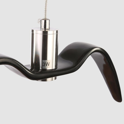 Seagull Resin Minimalist Metal Pendant Light