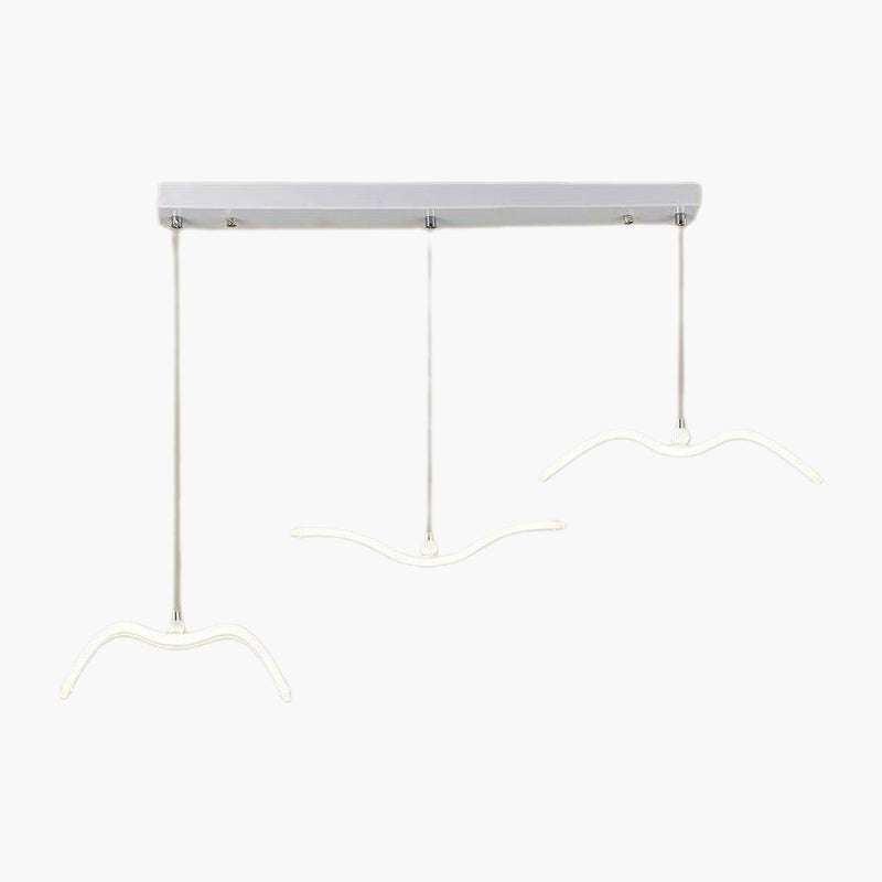 Seagull Resin Minimalist Metal Pendant Light