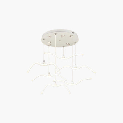 Seagull Resin Minimalist Metal Pendant Light