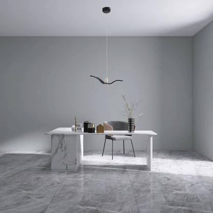 Seagull Resin Minimalist Metal Pendant Light