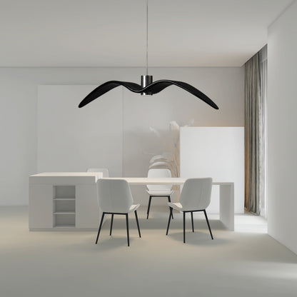 Seagull Resin Minimalist Metal Pendant Light