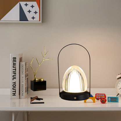 Seine Built-in Battery Eclectic Metal Table Lamp