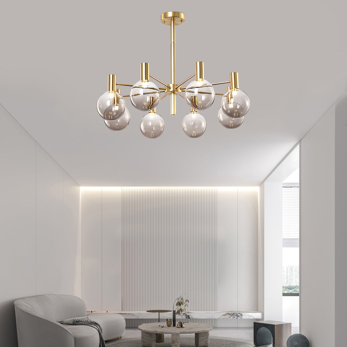 Selva Eclectic Crystal Chandelier