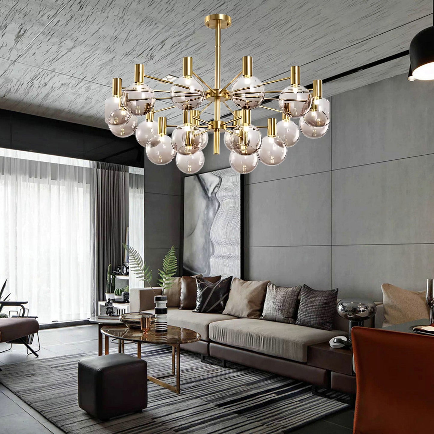 Selva Eclectic Crystal Chandelier