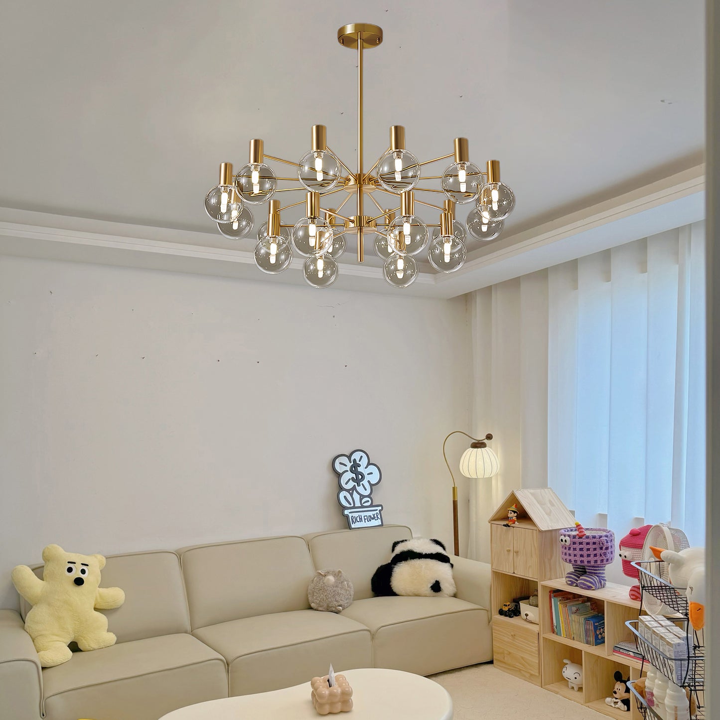 Selva Eclectic Crystal Chandelier