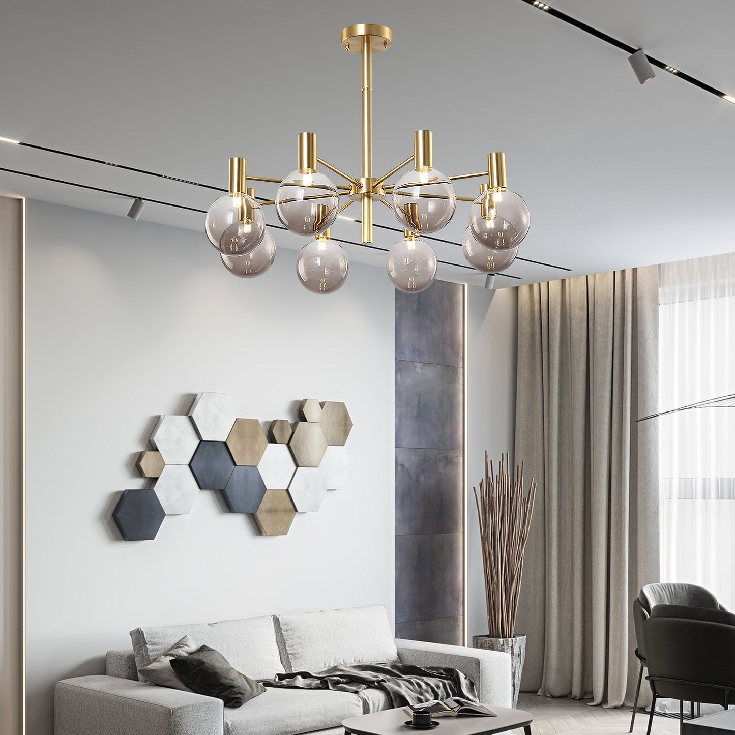 Selva Eclectic Crystal Chandelier