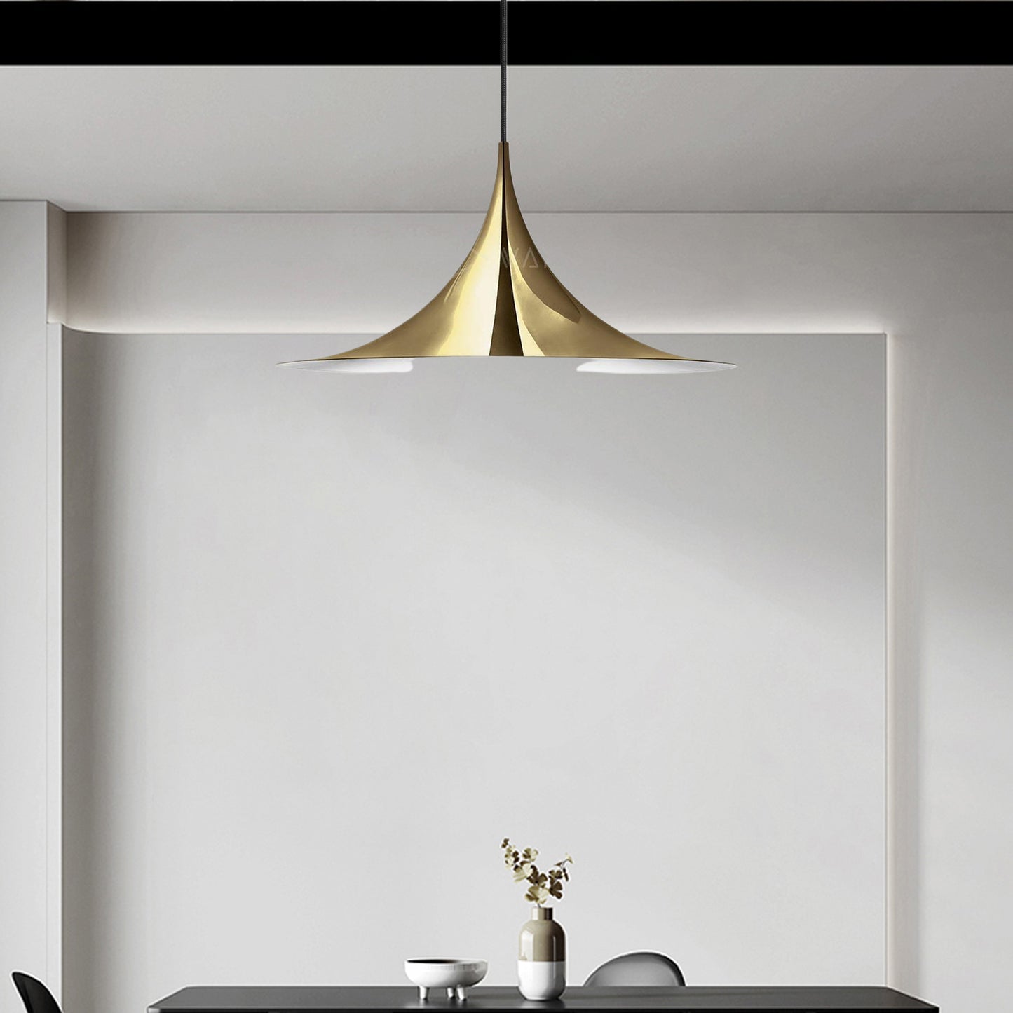 Semi Classic Metal Pendant Light