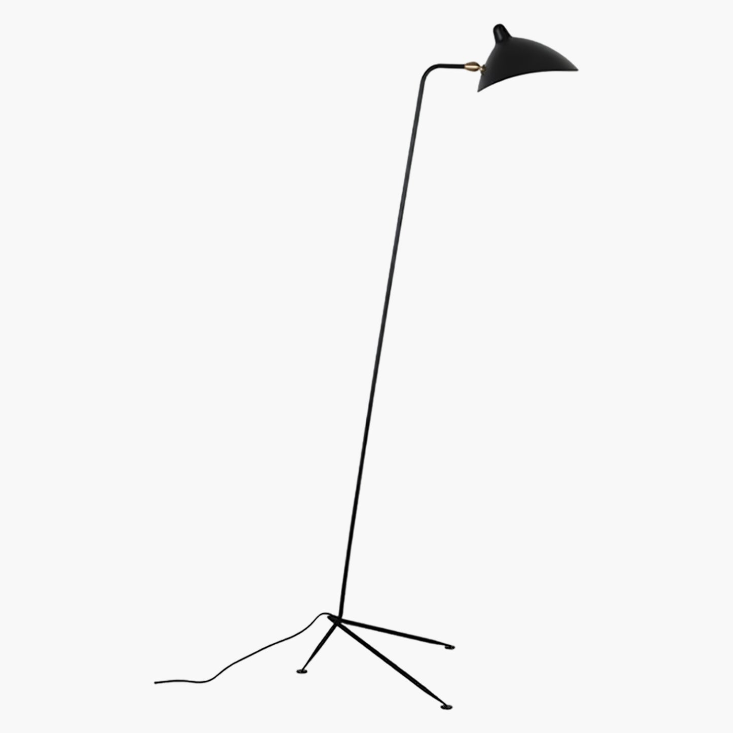 Serge Mouille Traditional Metal Floor Lamp