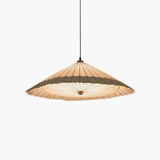 Shade Umbrella Traditional Metal Pendant Lamp