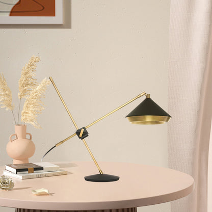 Shear Classic Metal Table Lamp