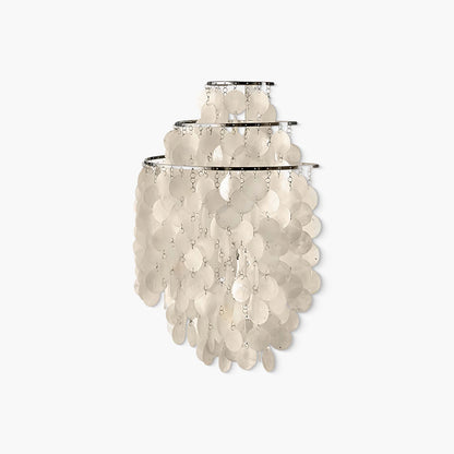 Shell Cascading Modern Metal Wall Light