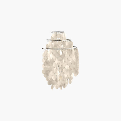 Shell Cascading Modern Metal Wall Light