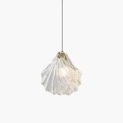 Shell Mini Modern Crystal Pendant Swag Light