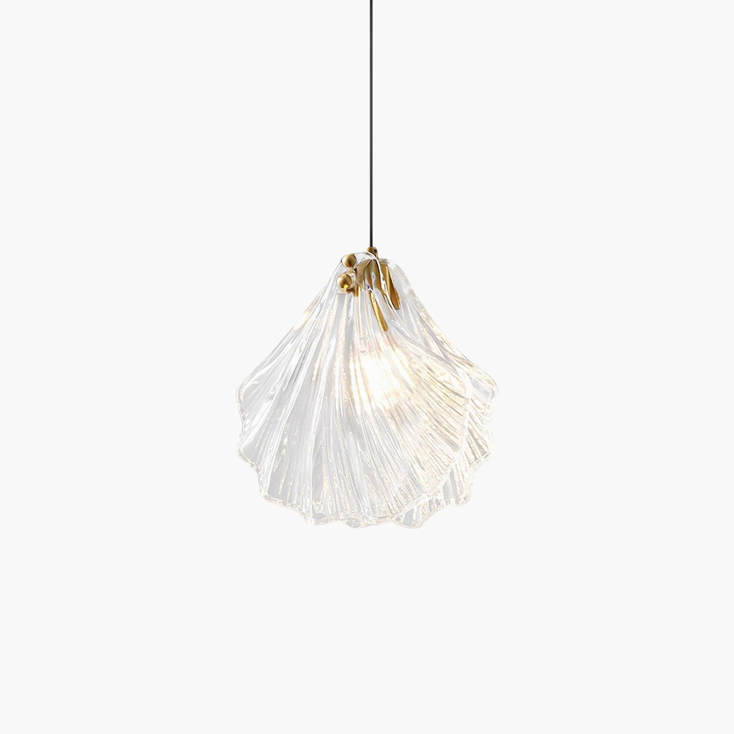 Shell Mini Modern Crystal Pendant Swag Light