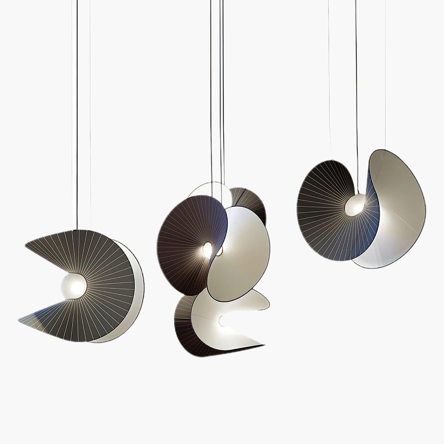 Shell Nordic Eclectic Metal Pendant Light