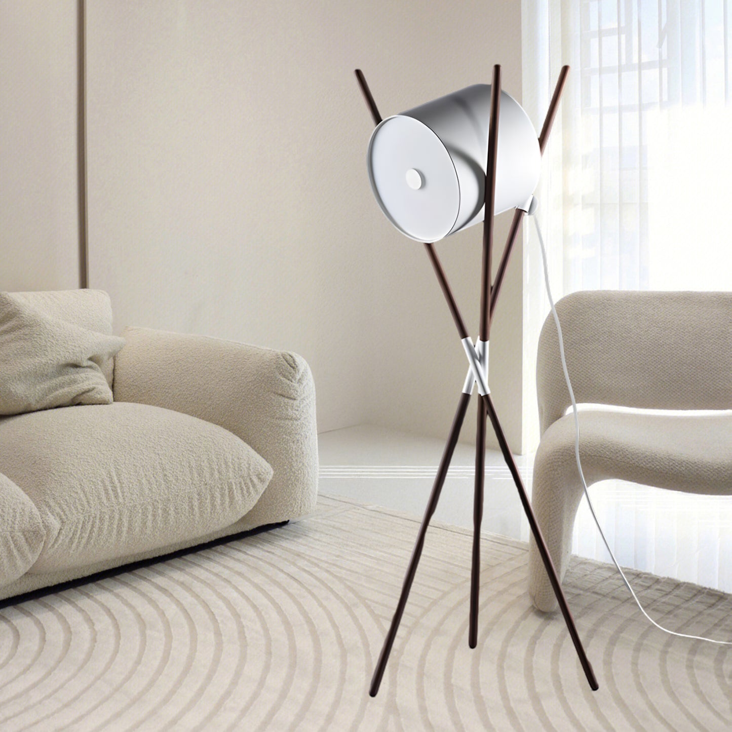 Shift Eclectic Metal Floor Lamp