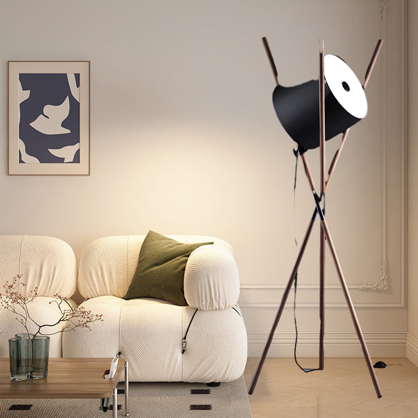 Shift Eclectic Metal Floor Lamp