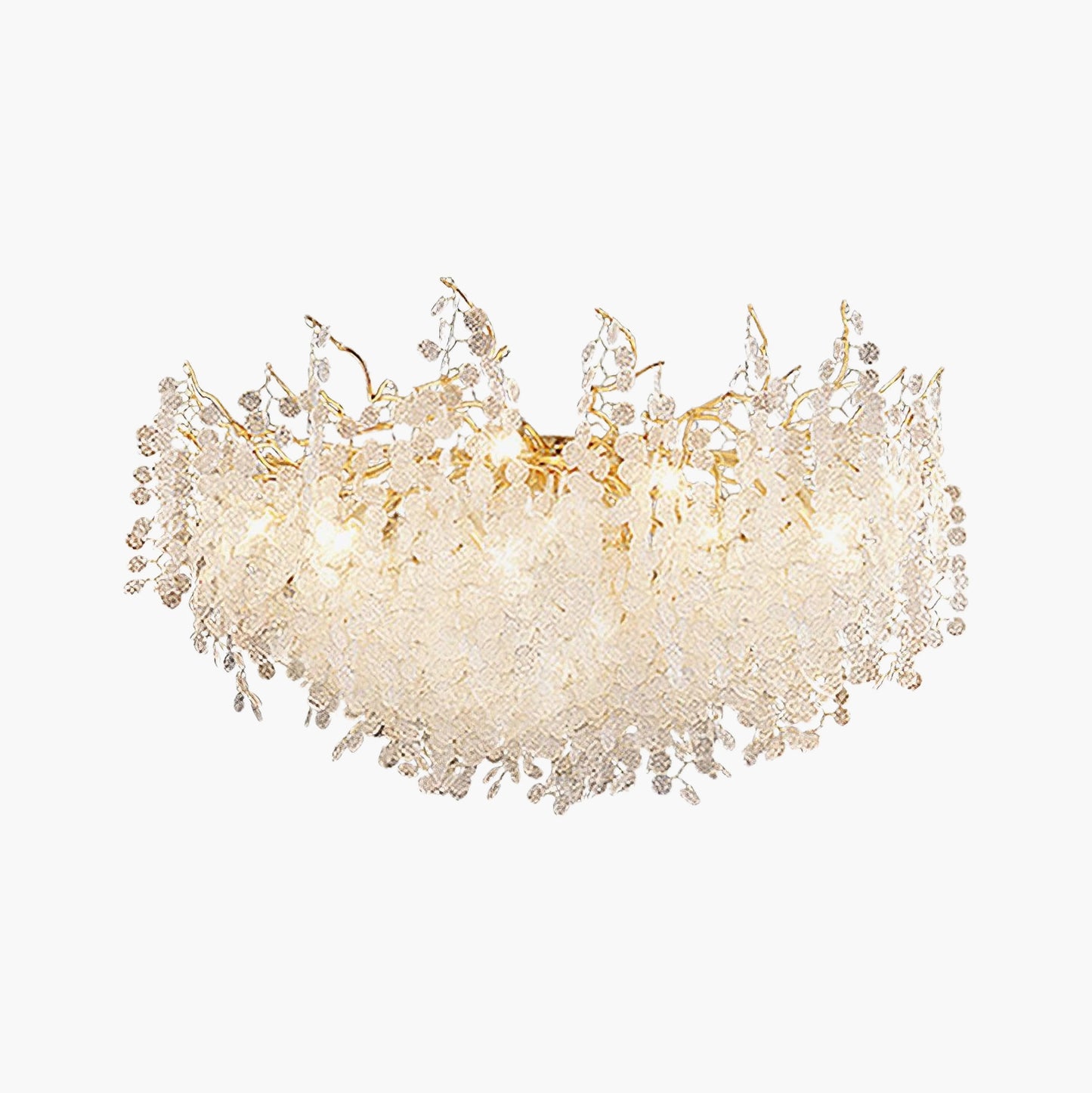 Shiro Noda Modern Crystal Ceiling Lamp