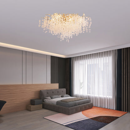 Shiro Noda Modern Crystal Ceiling Lamp