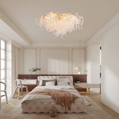 Shiro Noda Modern Crystal Ceiling Lamp