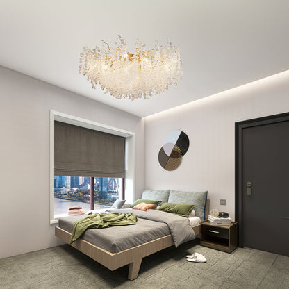 Shiro Noda Modern Crystal Ceiling Lamp