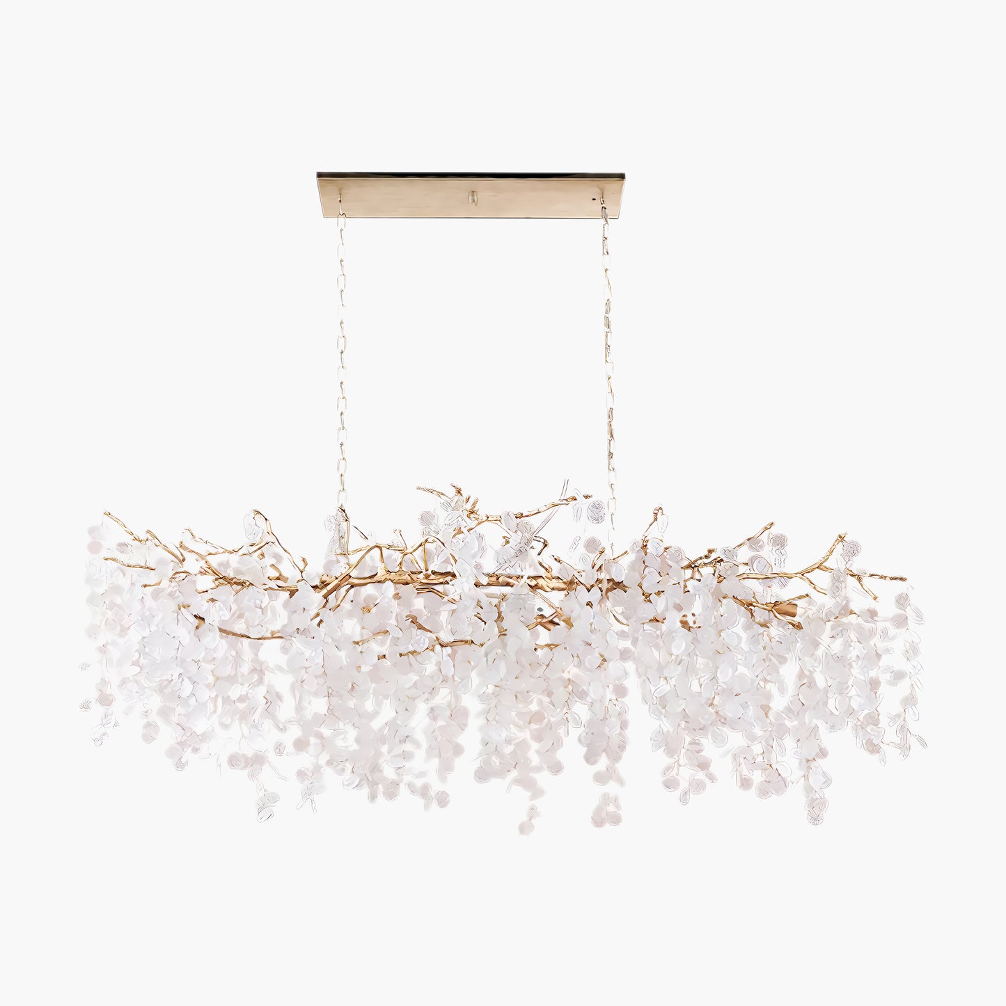 Shiro Noda Contemporary Crystal Chandelier