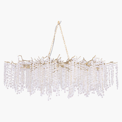 Shiro Noda Contemporary Crystal Chandelier