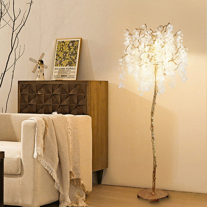 Shiro Noda Modern Crystal Floor Light